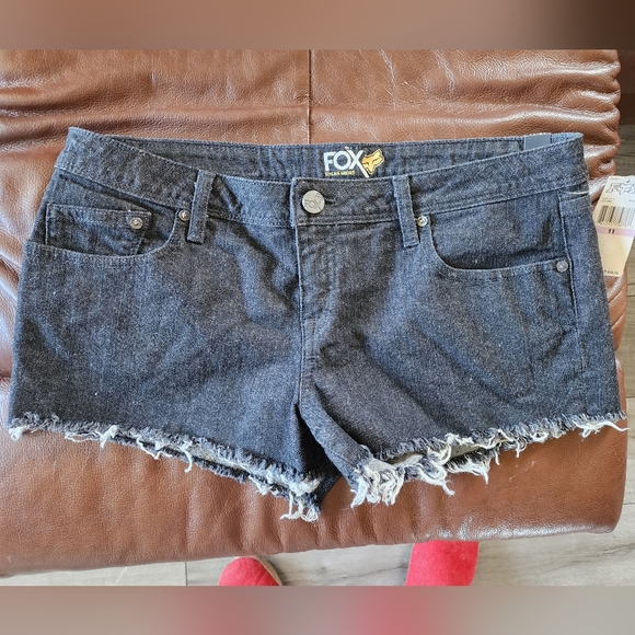 Fox "Dylan" Shorts - Black, Size 11 - Picture 1 of 3